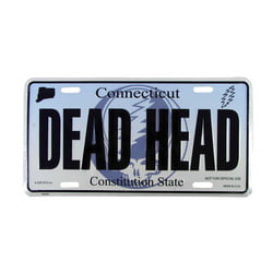 Grateful Dead Head Connecticut license Plate