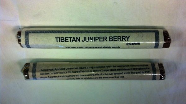 Tibetan Juniper Berry Dhoop Sticks