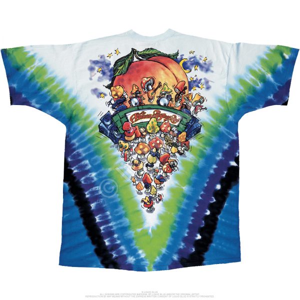 Allman Brothers Tie Dye T-Shirt-3564