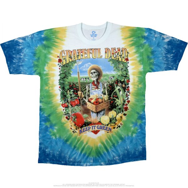 Grateful Dead Let It Grow Tie Dye T-Shirt-0
