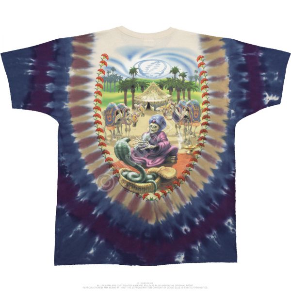 Grateful Dead Carpet Ride Tie Dye T-Shirt backside