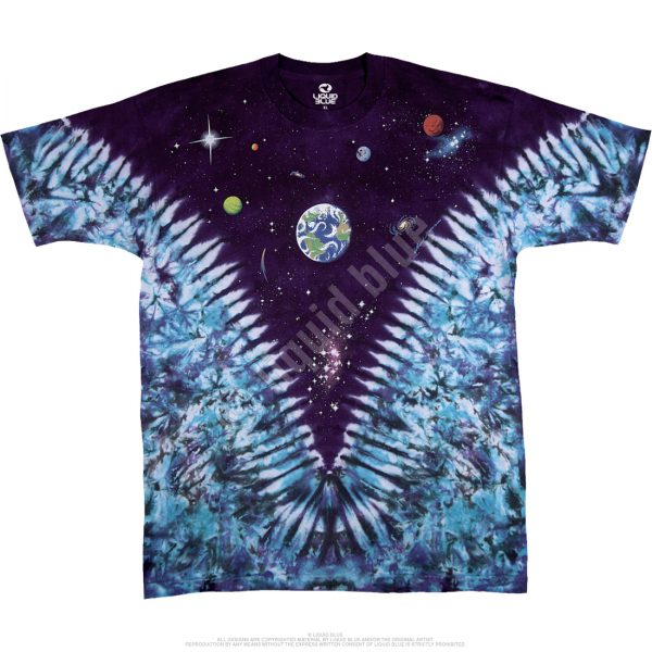 Space Top Tie-Dye T-Shirt-0