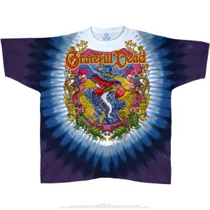 Grateful Dead Terrapin Moon Tie Dye T-Shirt-0