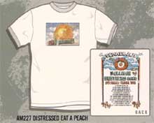 Allman Brothers Distressed Eat A Peach T-Shirt-0