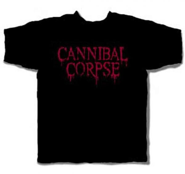 Cannibal Corpse Logo Black T-Shirt