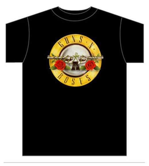 Guns N Roses Bullet T-Shirt-0
