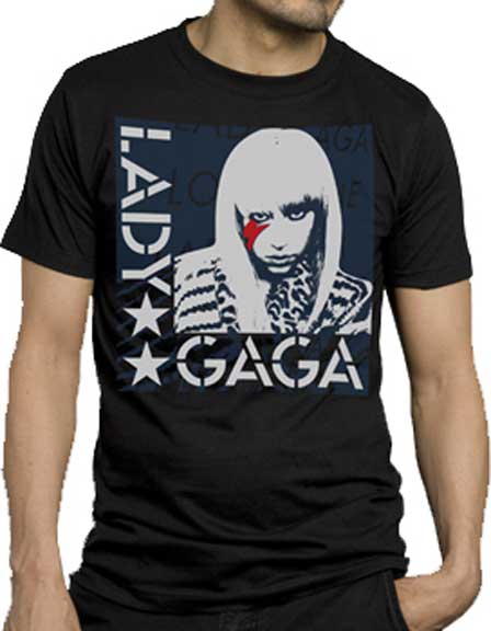 Lady Gaga Stars T-Shirt
