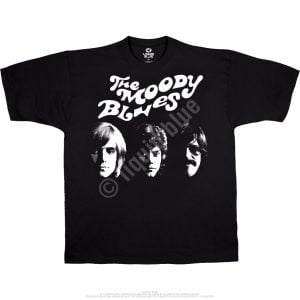 Moody Blues Silhouette Black T-Shirt-0
