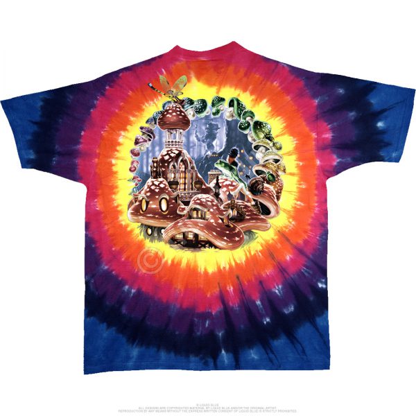 Mushroom Elf Tie-Dye T-Shirt-3772