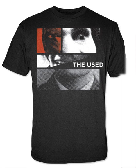 The Used Collage Face T-Shirt-0