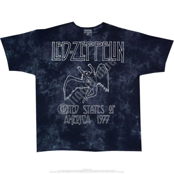 Led Zeppelin USA Tour '77 T-Shirt-0