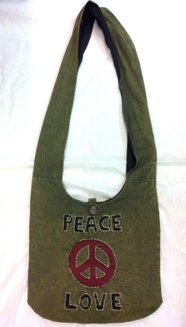 Peace And Love Bucket Bag-4084