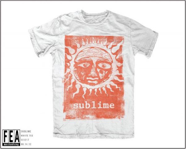 Sublime Orange Sun Glow T-Shirt-0