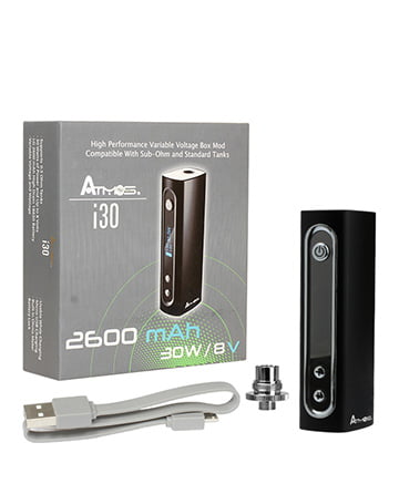 Atmos I30 30W Box Mod Battery - 2600mAh-0