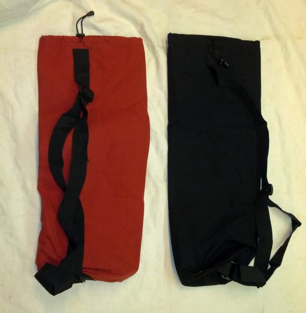 Yoga Bag With 2 Zipper Pouches, Adjustable Straps, Applique' & 100% Cotton-4378
