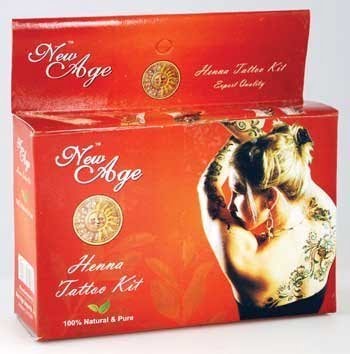 New Age Henna Tatoo Kit