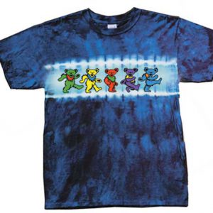 Grateful Dead Dancing Bears Kids Tie Dye T-Shirt KT-704