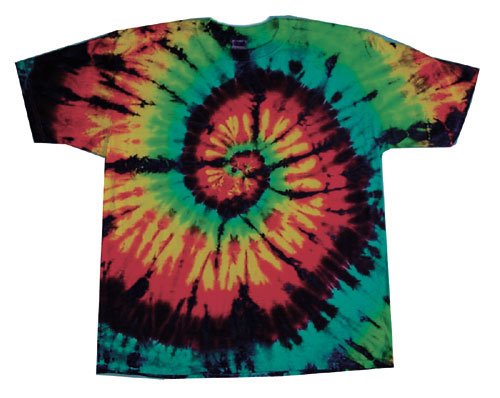 Rainbow Sprial Tie Dye T-Shirt