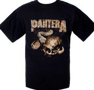 Pantera Rattler Skull T-Shirt