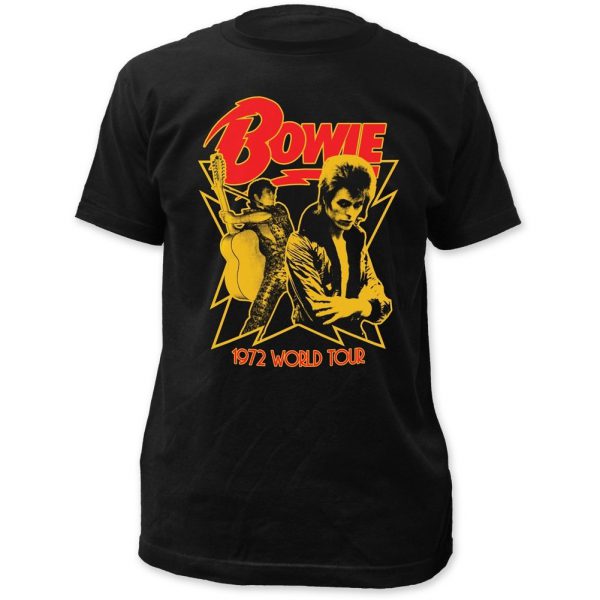 David Bowie 1972 World Tour T-Shirt