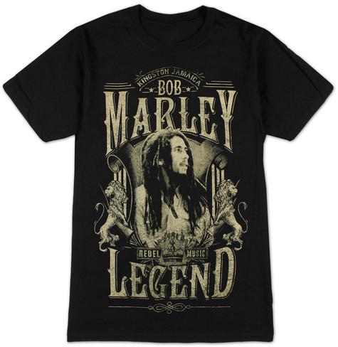 Bob Marley Rebel Legend T-Shirt-0