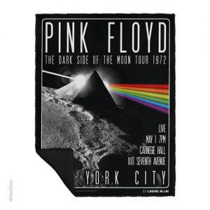 Pink Floyd Dark Side Live Fleece Throw Blanket 50" x 60"