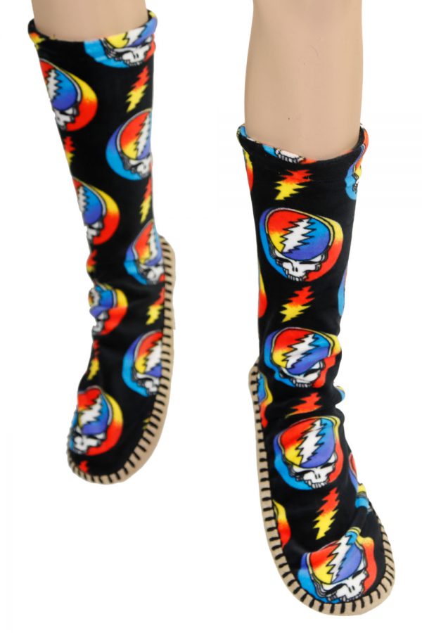 Mukluks / "Muk Lukz" Knee High Knitted Slipper Socks