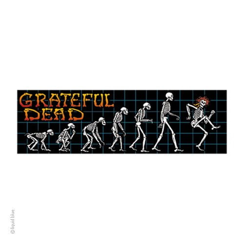 Grateful Dead Evolution Bumper Sticker
