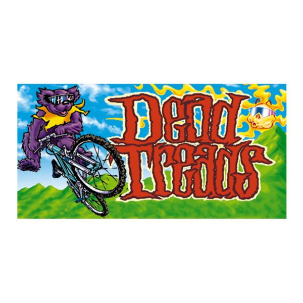 Grateful Dead Dead Treads Bumper Sticker
