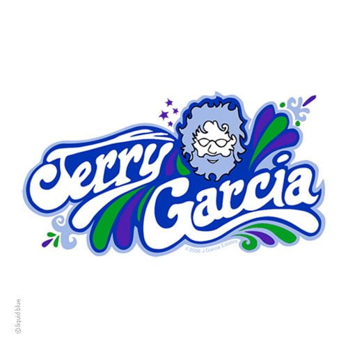 Jerry Garcia "Jerry Star' Outside / Bumper Sticker