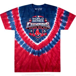 Boston Red Sox World Series 2018 Champions Tie Dye T-Shirt