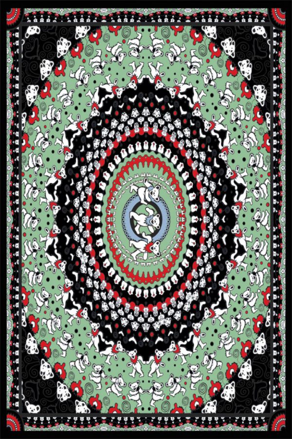 Grateful Dead Black Bears Tapestry 60x90-0