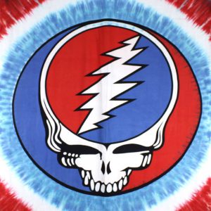 Grateful Dead RWB Steal Your Face Tapestry 60x90-0