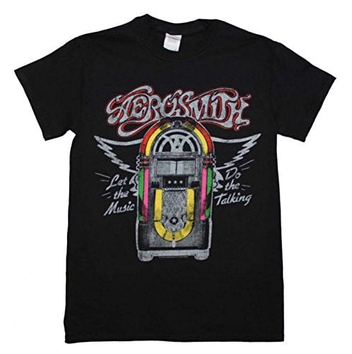 Aerosmith Let The Music Do The Talking Jukebox T-Shirt