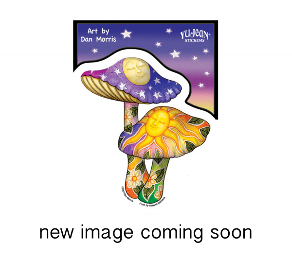 Dan Morris Mushroom Window Sticker