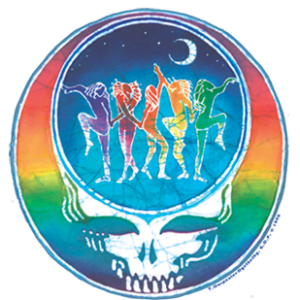 Grateful Dead Dance Your Face Sticker