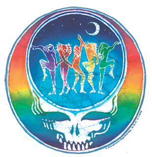 Grateful Dead Dance Your Face Sticker