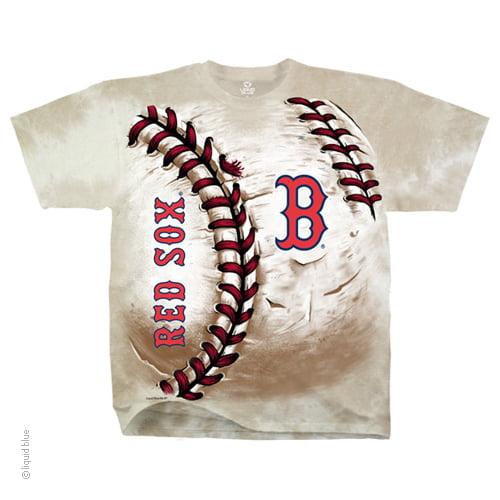 Boston Red Sox Hardball Tie Dye T-Shirt