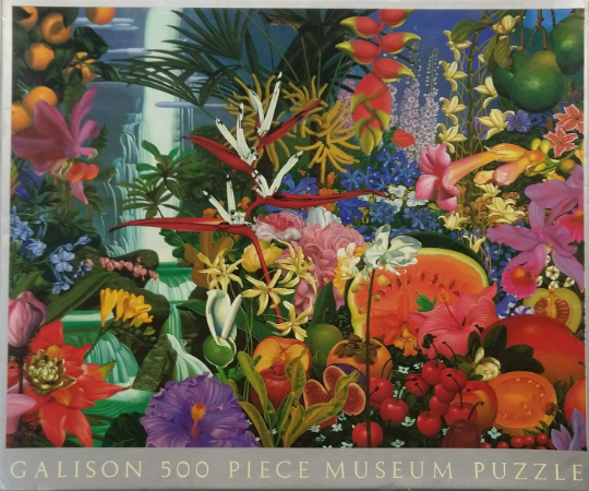 Galison Wilson McLean "A Secret Garden" 500 Piece Museum Jigsaw Puzzle