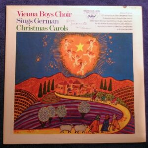 Vienna Boys Choir Sings German Christmas Carols [Original Vinyl) Capitol DT 10445