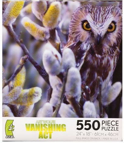 Vanishing Act 550 Pc. Jigsaw Owl Puzzle