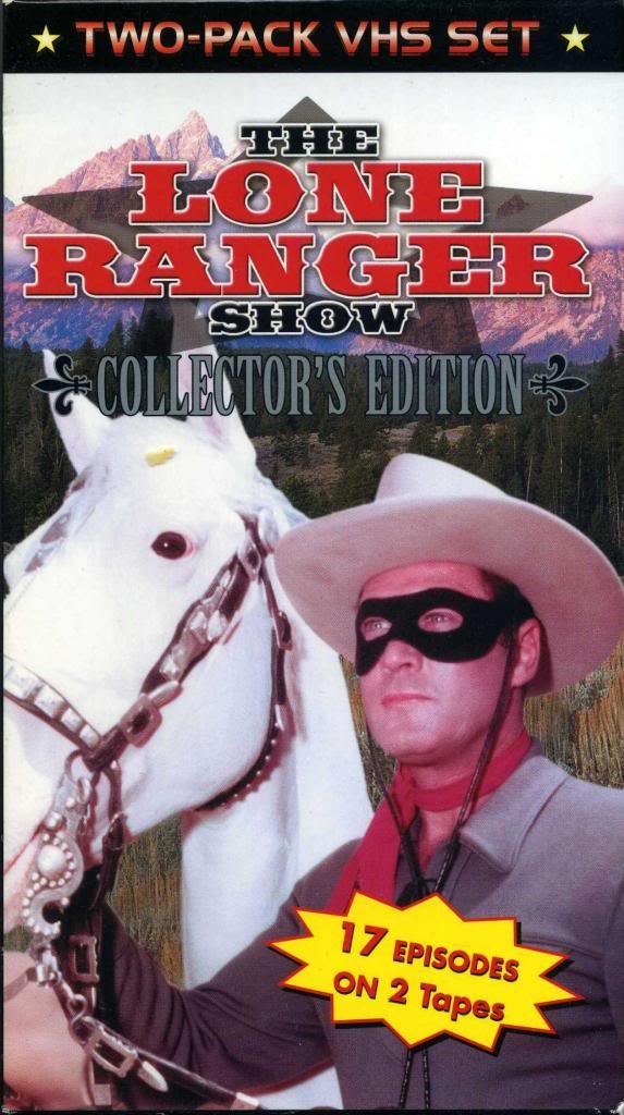 The Lone Ranger Show (Collector's Edition) Two-pack [VHS Tape]
