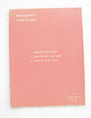 George Gershwin's Preludes for Piano [Sheet music] George Gershwin